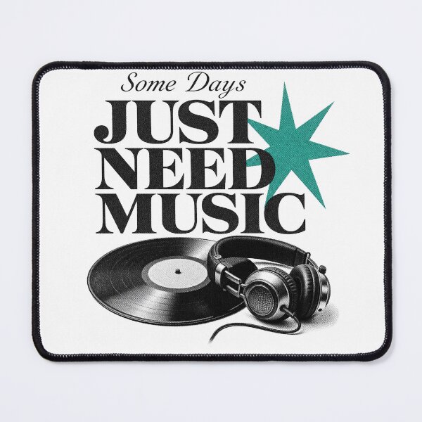 Item preview, Some Days Just Need Music designed and sold by GrooveAndGlow.