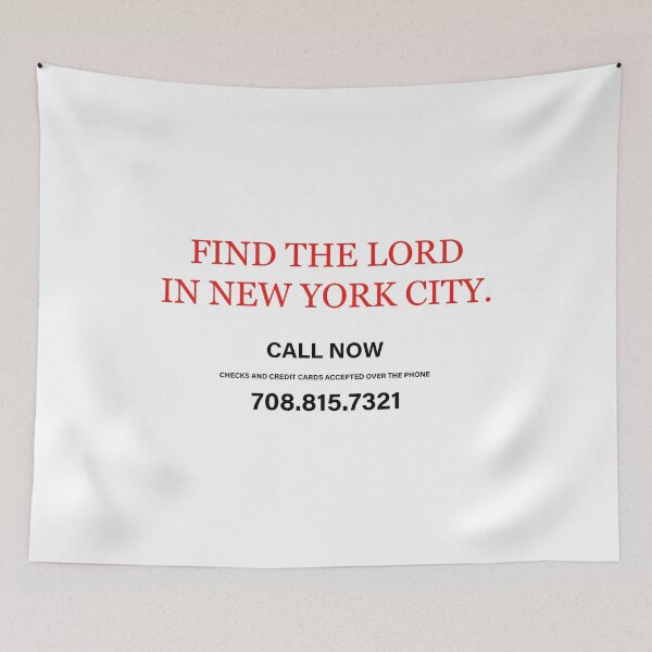 Item preview, Find-The-Lord-In-New-York-City designed and sold by Janice Libby.