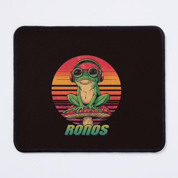 Item preview, Retro Frog Vibes Vintage Sunset Funny Frog designed and sold by staywith resa.