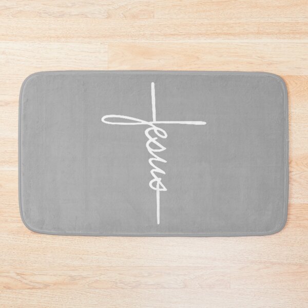 Item preview, I Left It in Water Christian Cross - Front and Back designed and sold by ArleneRowe.