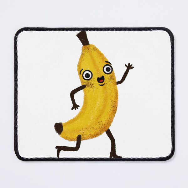 Item preview, Happy Banana Cute Kawaii Yellow Fruit Dancing Design designed and sold by HausOfGrooves.