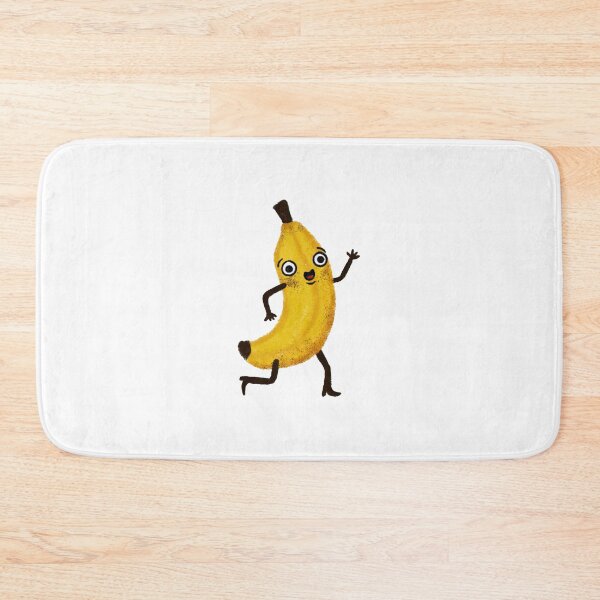 Item preview, Happy Banana Cute Kawaii Yellow Fruit Dancing Design designed and sold by HausOfGrooves.