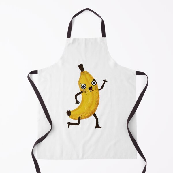 Item preview, Happy Banana Cute Kawaii Yellow Fruit Dancing Design designed and sold by HausOfGrooves.