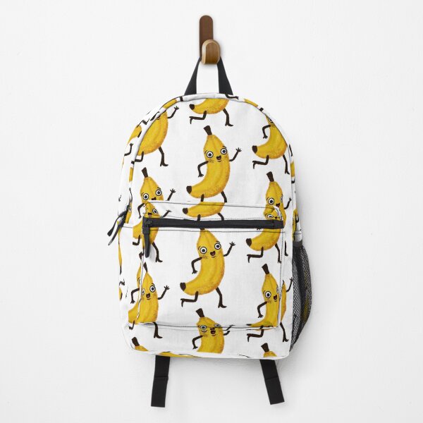 Item preview, Happy Banana Cute Kawaii Yellow Fruit Dancing Design designed and sold by HausOfGrooves.