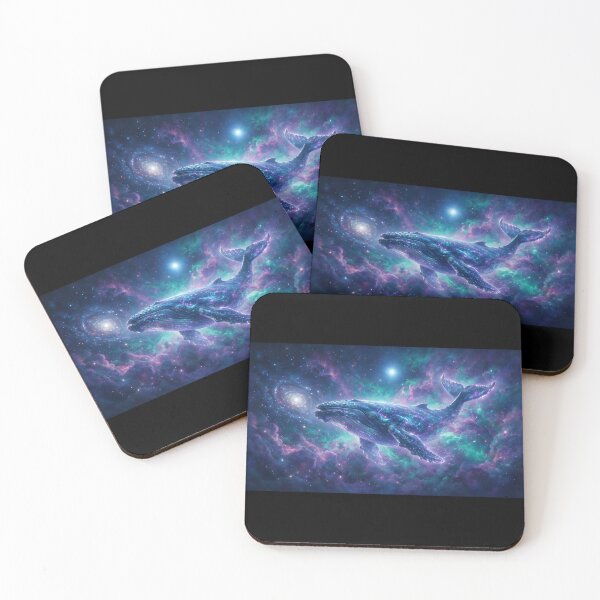 Item preview, Cosmic Whale Galaxy Space Fantasy Celestial designed and sold by CF_VintageDesign.