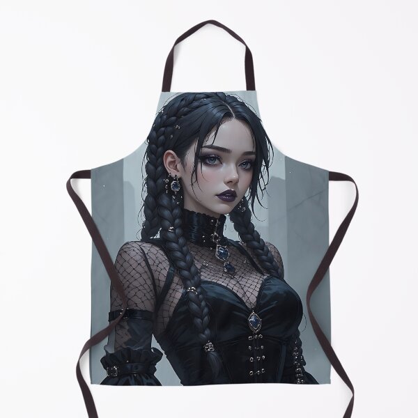 Item preview, Hot Woman Halloween Anime Goth Girl Waifu 415 designed and sold by Your New Fixation.