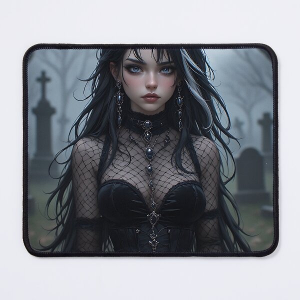 Item preview, Hot Woman Halloween Anime Goth Girl Waifu 418 designed and sold by Your New Fixation.