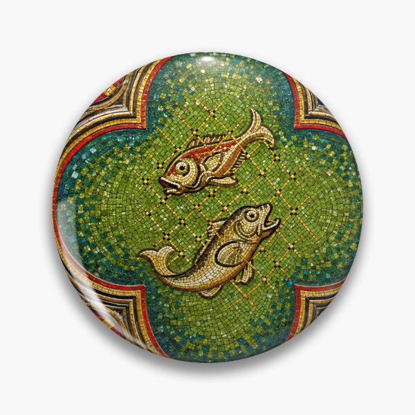 Artikelvorschau, Zwei Fische im heiligen Vierpass entworfen und verkauft von Robert Meyers-Lussier.