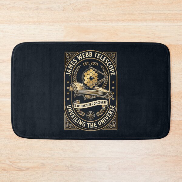 Item preview, James Webb Space Telescope JWST Vintage Emblem Astronomy Graphic designed and sold by KiwiRider.