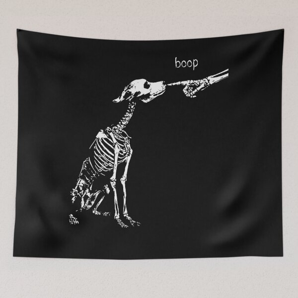 Item preview, Boop Funny Dog Skeleton Boop Halloween Night Dog designed and sold by JamesCrArt.