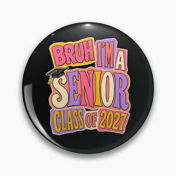 Item preview, Bruh I'M A Senior 2027 Funny Graduation Class Of 2027 designed and sold by JamesCrArt.