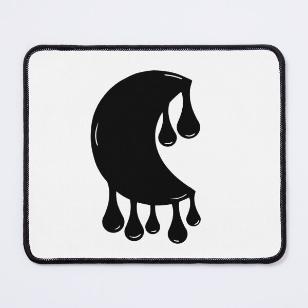 Item preview, Crescent Moon Slime Drip designed and sold by Shadow Sheep Designs .