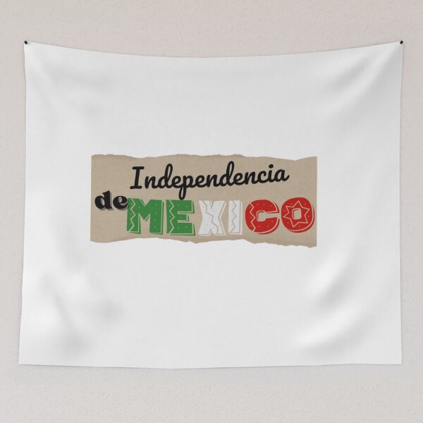 Item preview, Independencia de México Vintage Typography – Mexican Independence Day Design designed and sold by Palette & Hue.
