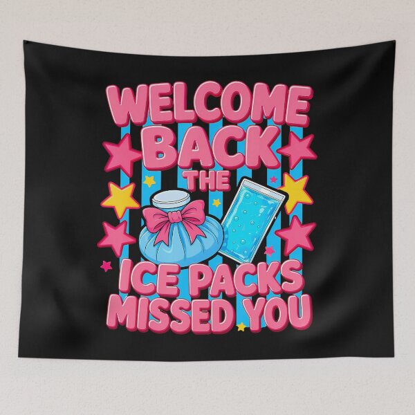 Item preview, Welcome Back The Ice Packs Missed You School Nurse designed and sold by JamesCrArt.