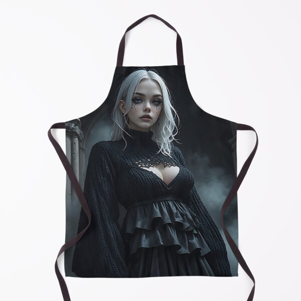 Item preview, Hot Woman Halloween Anime Goth Girl Waifu 421 designed and sold by Your New Fixation.