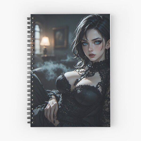 Item preview, Hot Woman Halloween Anime Goth Girl Waifu 423 designed and sold by Your New Fixation.