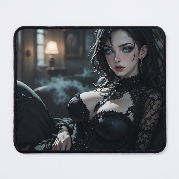 Item preview, Hot Woman Halloween Anime Goth Girl Waifu 423 designed and sold by Your New Fixation.