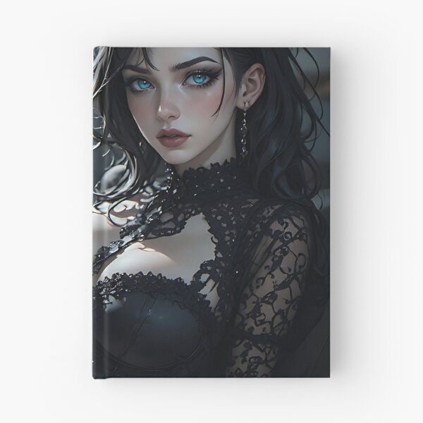 Item preview, Hot Woman Halloween Anime Goth Girl Waifu 423 designed and sold by Your New Fixation.