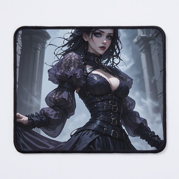 Item preview, Hot Woman Halloween Anime Goth Girl Waifu 425 designed and sold by Your New Fixation.