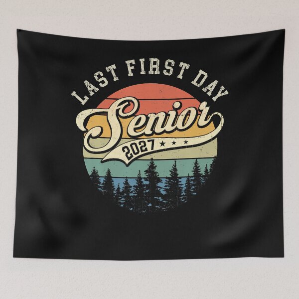 Item preview, Last First Day Senior 2027 Class Of 2027 Back To School designed and sold by JamesCrArt.