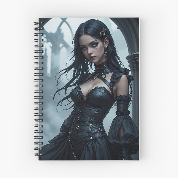Item preview, Hot Woman Halloween Anime Goth Girl Waifu 431 designed and sold by Your New Fixation.