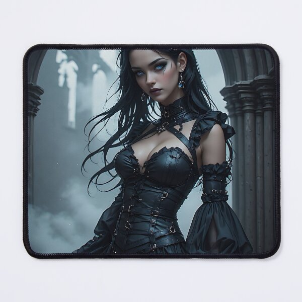 Item preview, Hot Woman Halloween Anime Goth Girl Waifu 431 designed and sold by Your New Fixation.