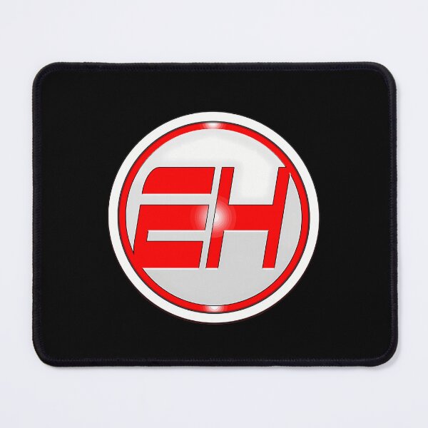 Item preview, Circular Emblem With EH Stylized Letters Inside designed and sold by Anagenius.