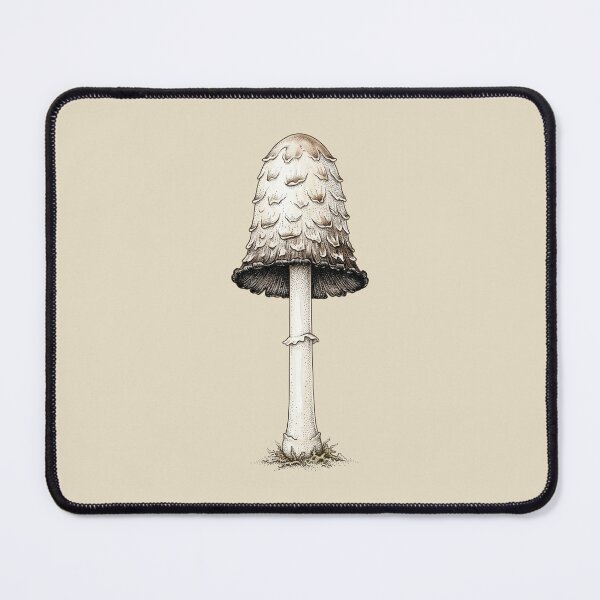 Item preview, Watercolor Shaggy Mane designed and sold by Aureluxe.