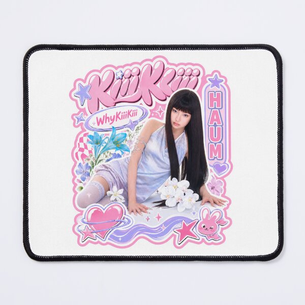 Item preview, KiiiKiii Haum WhyKiiiKiii Beautiful Pink Y2K Sticker Fan Art designed and sold by Valereekmerch.