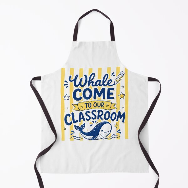 Item preview, Whale Come To Our Classroom Cute Whale Back To School designed and sold by JamesCrArt.