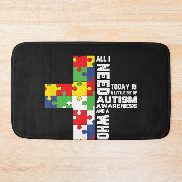Item preview, Autism Awareness Jesus Cross Puzzle Cool Christian Gifts designed and sold by CriseldaBruning.