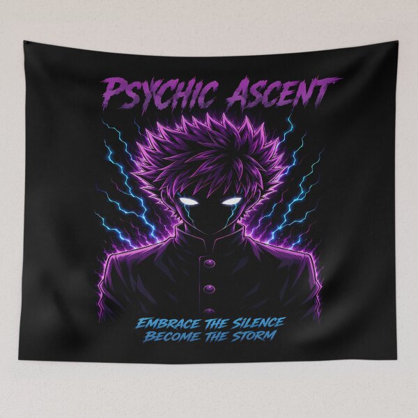 Item preview, Psychic Ascent -Embrace the Silence -Become the Storm Design designed and sold by TTdesigns123.
