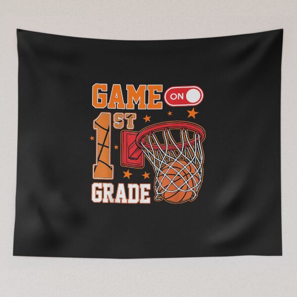 Item preview, 1st Grade Basketball Back to School First Grade Boys Kids designed and sold by FrankIsabel.