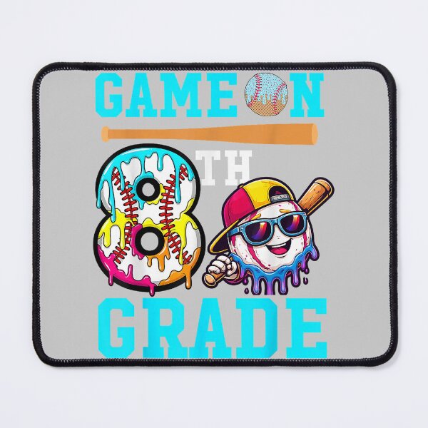 Item preview, 8th Grade Back to School Baseball Drip Ice Cream Game On designed and sold by mjohnson9.
