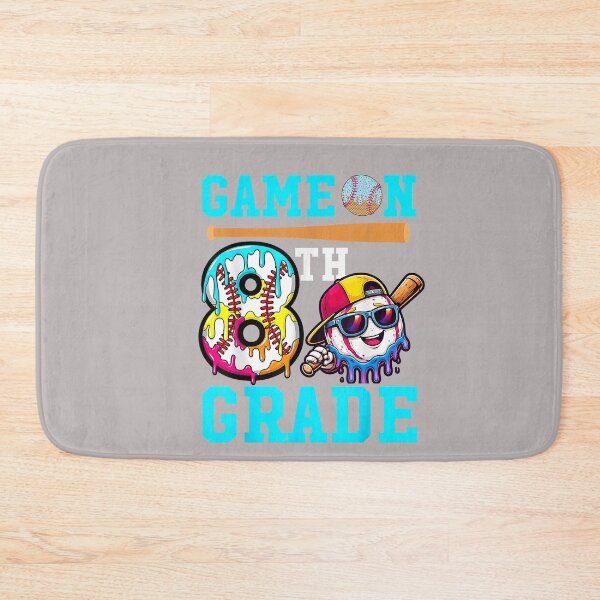 Item preview, 8th Grade Back to School Baseball Drip Ice Cream Game On designed and sold by mjohnson9.