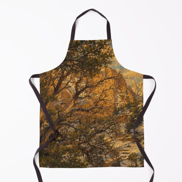 Item preview, Zion National Park Juniper — Painterly Winter Landscape designed and sold by kornkobart.