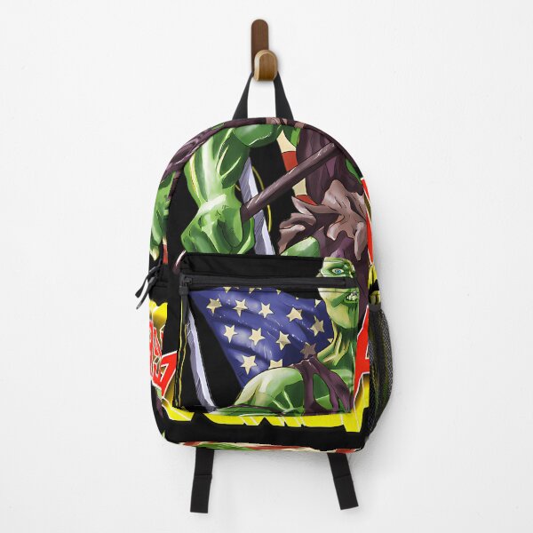 Item preview, Green Mutated Hero Holding Mop With Flag designed and sold by NippoArts.