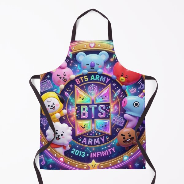 Item preview, BTS ARMY & BT21 Galaxy Kawaii Sticker | Colorful K-Pop Fan Art designed and sold by Anthuank.