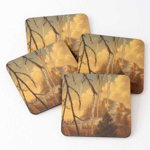 Item preview, Winter Icicles at Zion National Park designed and sold by kornkobart.