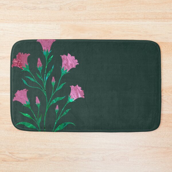 Item preview, Pink Wildflower Stencil Pouring Art designed and sold by GAP90.