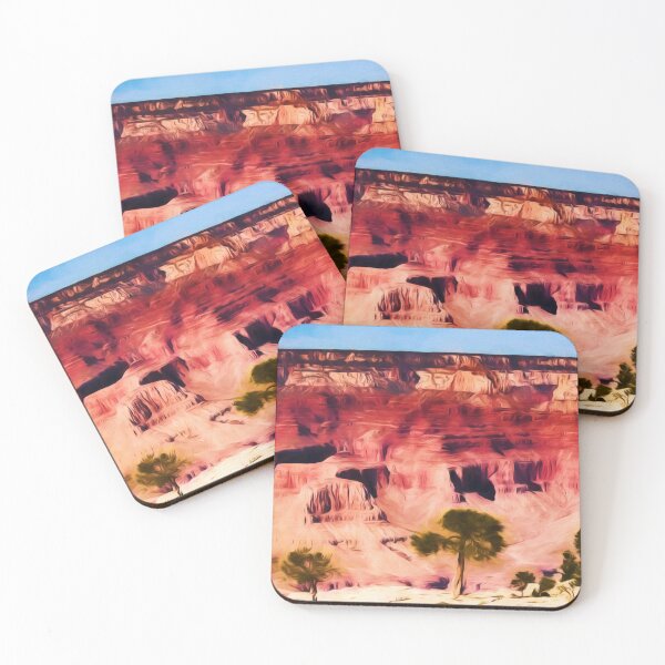Item preview, Grand Canyon Rim — Painterly Landscape designed and sold by kornkobart.