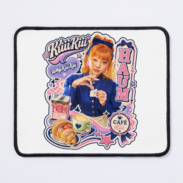Item preview, Vibrant KiiiKiii Haum Pink Y2K Pop Idol Artwork designed and sold by Valereekmerch.