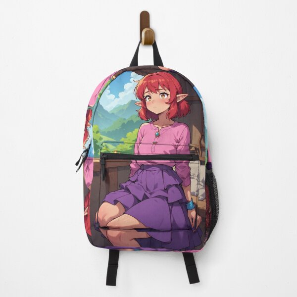 Item preview, Elf in a serene setting - Cozy anime designed and sold by ArtsJulian.