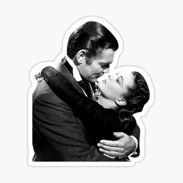 Clark Gable Sticker Sticker