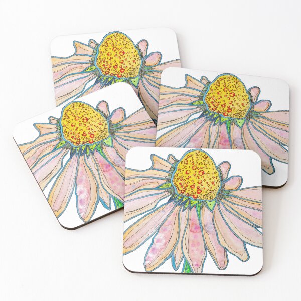 Item preview, Blush Coneflower designed and sold by Flora Spectral.