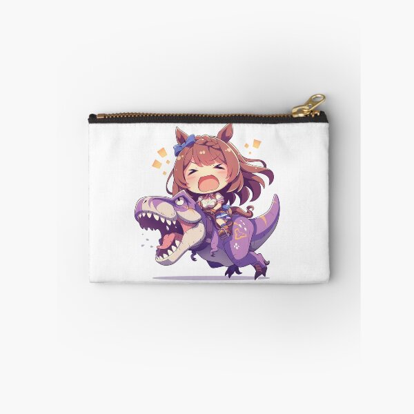 Item preview, Super Creek Uma Musume Chibi T Rex Purple Ride designed and sold by Dashsopaner.