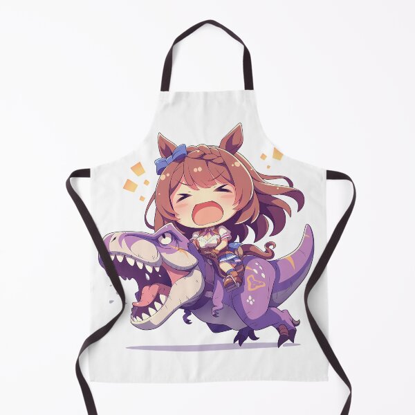 Item preview, Super Creek Uma Musume Chibi T Rex Purple Ride designed and sold by Dashsopaner.
