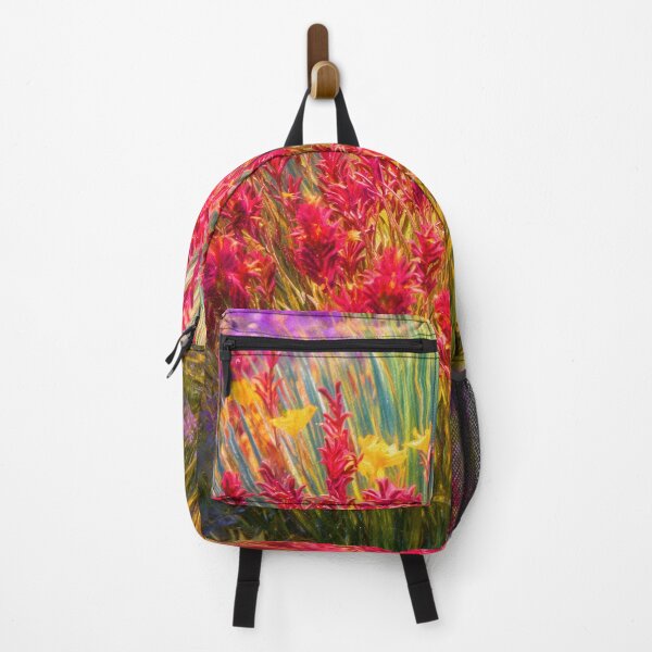 Item preview, Red Kangaroo Paw Flower Huntington Library Spring Garden Painting designed and sold by kornkobart.