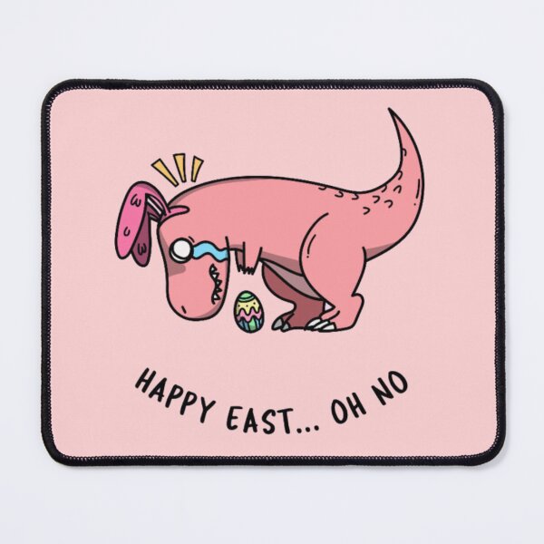 Item preview, Happy East... Oh No - Funny Easter T-Rex Dinosaur Bunny designed and sold by GenZFashion000.