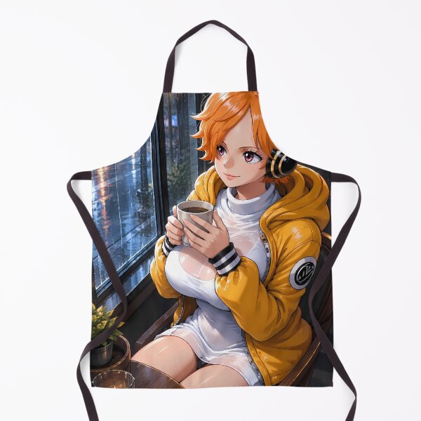 Item preview, Lilith Vegapunk One Piece Cozy Rainy Cafe designed and sold by Dashsopaner.